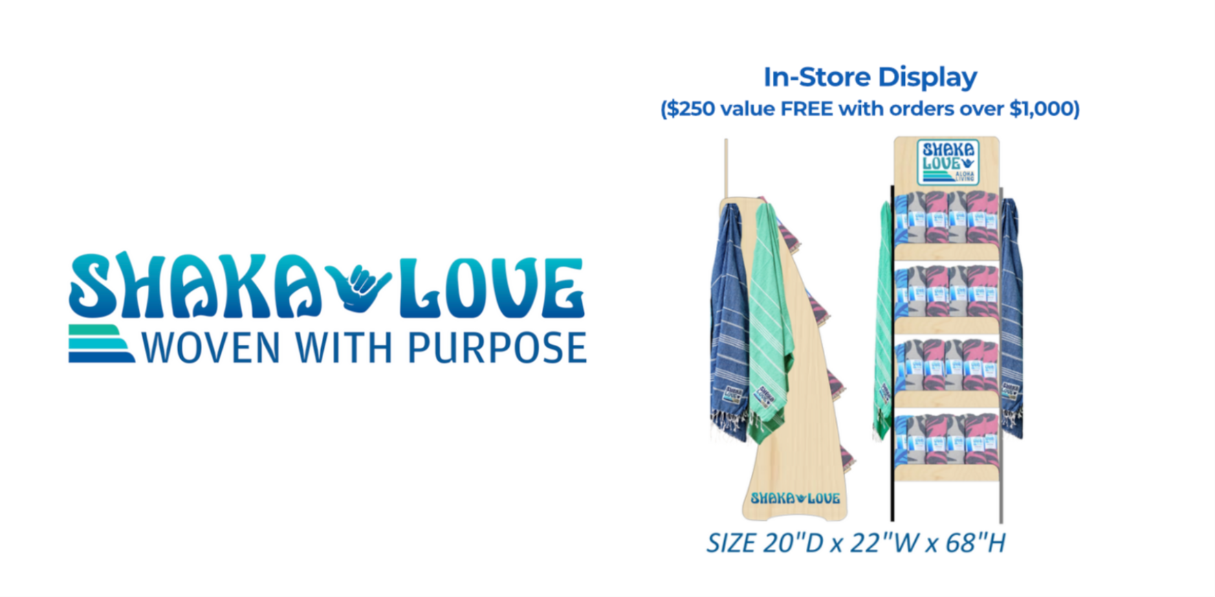 In-Store Display, $250 value FREE with orders +$1K 39